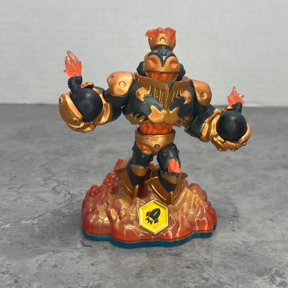 Skylanders SWAP Force Blast Zone Fire Element Figure EX‎ Condition